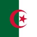 Flags with green, red and white