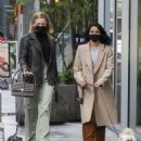 Camila Mendes – With Lili Reinhart steps out for dog walk in Vancouver Canada