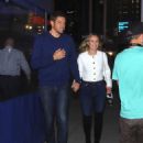 Caroline Wozniacki – With boyfriend David Lee as they arrive to Knicks home opener in NYC - 454 x 608
