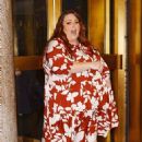 Chrissy Metz – Seen exiting the NBC studios in New York - 454 x 678