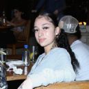 Danielle Bregoli with her boyfriend at Saddle Ranch in West Hollywood
