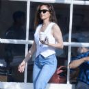 Minka Kelly – In denim stepped out for coffee at a cafe in Los Feliz - 454 x 681