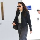Camila Mendes – Seen at airport terminal in Los Angeles