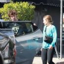Kristen Bell – Wrapped up a morning workout in Los Feliz