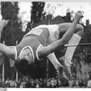 East German high jumpers