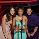 Lily James, Halle Bailey, and Naomi Scott - The 94th Annual Academy Awards (2022) - 454 x 303
