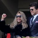 Katie Price and Leandro Penna at the Cheltenham Festival