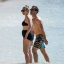 Zoe Salmon – With her husband William Corrie on their family holiday in Barbados - 454 x 489