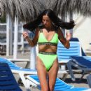 Chantelle Houghton – In a bikini at the beach in Spain - 454 x 681