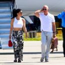 Lauren Sanchez – Arriving in Miami - 454 x 338