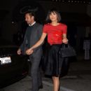 Nina Dobrev and Glen Powell – Leaving Craig’s restaurant in West Hollywood