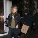 Suki Waterhouse and Robert Pattinson – Leaving Casa Cruz in London