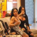 Blac Chyna and Lira Galore at Saks Fifth Avenue in Beverly Hills, California - November 8, 2017