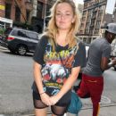 Emily Meade – Spotted around town in downtown Manhattan