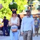 Kate Bosworth celebrates her husband Michael Polish’s birthday at Disneyland