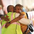 Tiffany Haddish – With boyfriend Marvin Jones at LAX airport in Los Angeles - 454 x 681