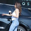Minka Kelly – In denim stepped out for coffee at a cafe in Los Feliz - 454 x 681