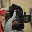 Left to Right: Alain Resnais and Mathieu Amalric. Photo taken by Thierry Valletoux, © 2008, F Comme Film, Courtesy of Sony Pictures Classics