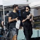 Jaimie Alexander – Seen with writer director David Raymond at a Farmers Market in Los Angeles - 454 x 650