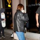 Hailey Bieber – Heads into the Electric Lady Studios in New York