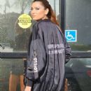 Blanca Blanco – In an oversized coat and a Louis Vuitton handbag at Vons in Pacific Palisades - 454 x 1061