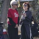 Sharon Osbourne Waiting for Her Ride at Valet in Beverly Hills - 454 x 681