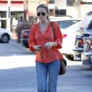 Monet Mazur seen running in some errands in Beverly Hills, CA on January 25, 2012