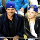 Taylor Lautner and Maika Monroe