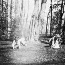 Tsar Nicholas II, Grand Duchess Tatiana Nikolaevna, Grand Duchess Olga Nikolaevna and Tsaritsa Alexandra Feodorovna, 8th May 1908. - 454 x 342