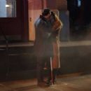 Margarita Levieva – Filming kissing scene for the upcoming ‘Daredevil Born Again’ series in NY - 454 x 303