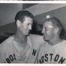 Ted Williams With Jackie Jensen - 454 x 350