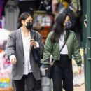 Lucy Liu – Steps out with a friend in New York City - 454 x 681