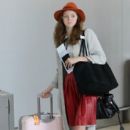 Airport Style: Lily Cole
