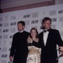 David Duchovny, Gillian Anderson and  the series creator Chris Carter - The 52nd Annual Golden Globe Awards (1995)