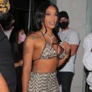 Joseline Hernandez – Seen at dinner with husband DJ Ballistic at Catch LA in West Hollywood