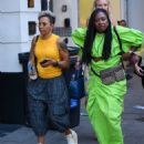Dame Kelly Holmes – With politician Dawn Butler on a night out in Soho - 454 x 533