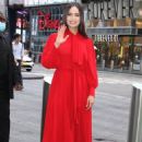 Sofia Carson – Promoting her new movie ‘Purple Hearts’ in New York City