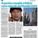 Evo Morales - La Hora Sports Suplement Magazine Cover [Ecuador] (23 January 2023)