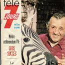 Jean Richard - Télé 7 Jours Magazine Cover [France] (13 July 1968)