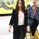 Evangeline Lilly – Arriving at LAX airport in Los Angeles