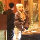 Savannah James – Leaving the Sunset Tower Hotel after having dinner in West Hollywood - 454 x 681