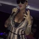 Amber Rose Attends French Montana's Birthday Party on a Yacht in Los Angeles, California - November 9, 2016 - 454 x 717