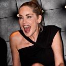 Cougar alert! Sharon Stone leaves Vogue party with Argentinian model Martin Mica in Brazil - 454 x 671