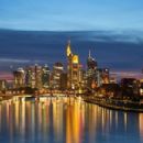 Populated waterside places in Germany
