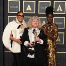 Ruth E. Carter, Jenny Beavan and Lupita Nyong'o - The 94th Academy Awards (2022) - 408 x 612