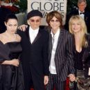 Steven Tyler and Teresa Barrick w/ Angelina Jolie and Billy Bob Thorton - 454 x 367