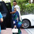 Blac Chyna and Rob Kardashian Leaving The SLS Hotel in Miami Beach, Florida - May 14, 2016