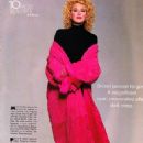 Virginia Madsen - Harpers Bazaar Magazine Pictorial [United States] (September 1987) - 454 x 602