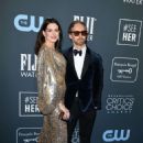 Anne Hathaway and Adam Shulman– 2020 Critics Choice Awards in Santa Monica - 454 x 681