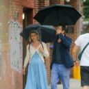 Claire Danes – With husband Hugh Dancy seen while out in New York